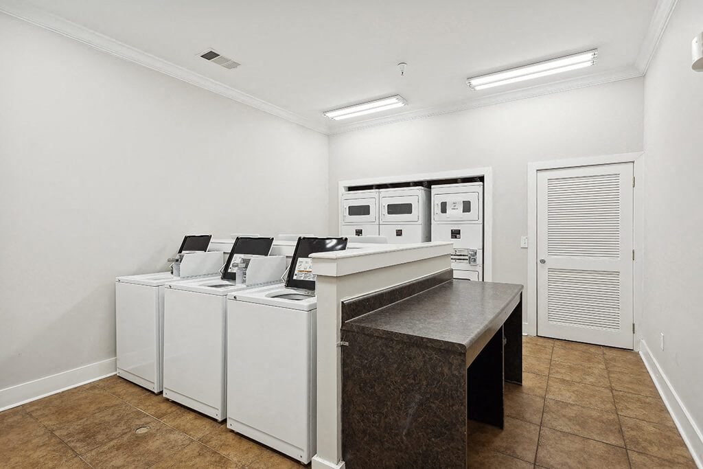 Laundry center at Lakeside Vista Apartments in Kennesaw GA